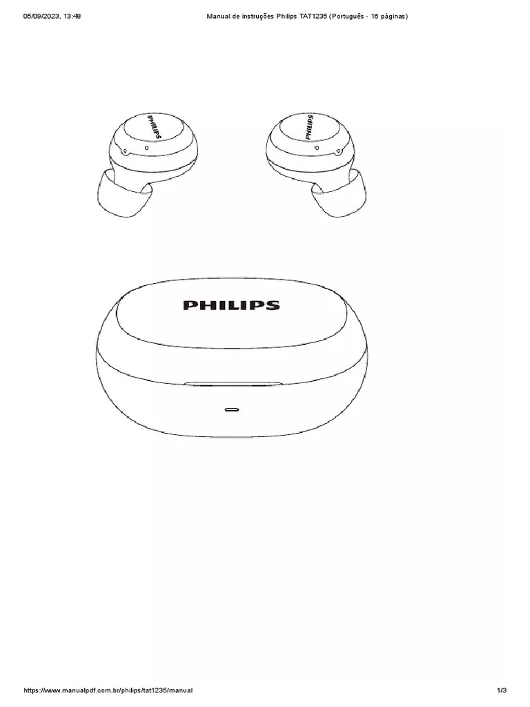 Manual de instru es philips tat1235 portugu s 16 p ginas pdf