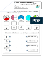 Avaliação MATEMATICA 2