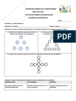 Actividad 1, Calculo Mental 2° Grado