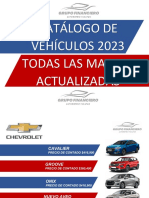 Catálogo de Autos 2023