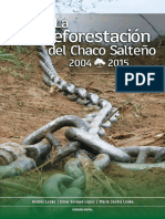 Deforestación Del Chaco Salteño 2004 2015 Versión Digital