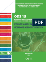 ODS 15 Estudos Povos Isolados Versão 26 05 2021. Versão Publicação