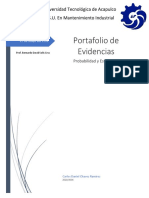 Probabilidad y Estadística Portafolio Chavez Ramirez Manto 3-A