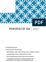 Perspektif Sistem Informasi Kesehatan