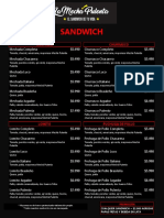 Sandwich: Mechada Churrasco