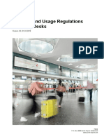 PAX Handling Desks - Usage Regulations ZRH Apt