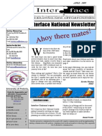 April 2009 Newsletter