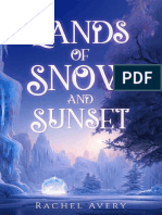 Lands of Snow and Sunset (A World of Sun and Shadow Book 1)