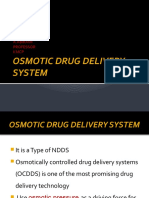 Osmotic Drug Delivery Ss