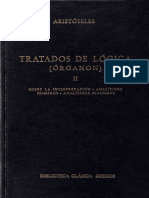 Tratados de Lógica (Órganon) - Sobre La Interpretación. Analíticos Primeros. Analíticos Segundos (Etc.) (Z-Library)