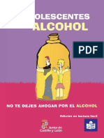 Los Adolescentes y El Alcohol. No Te Dejes Ahogar Por El Alcohol - Lectura Fácil