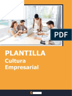 Plantilla Cultura Empresarial