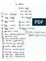 Indefinite Integration Notes