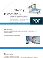 Perioperatorio y Preoperatorio