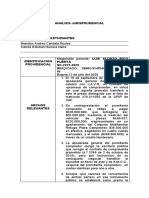 Formato Analisis Juridprudencial Sentencia