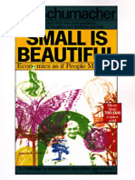 Small is beautiful - E. F. Schumacher