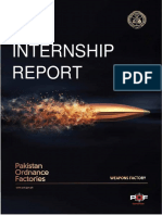 Internship Report Pakistan Ordinance Factory 1648923389