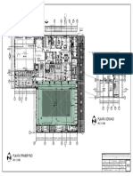 A-02 Planta Primer Piso y Sotano Esc 100