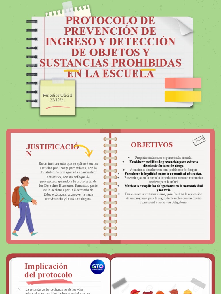 Protocolo de Prevención Escolar | PDF | Justicia | Crimen y violencia