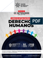 Brochure Curso de Actualización Derechos Humanos