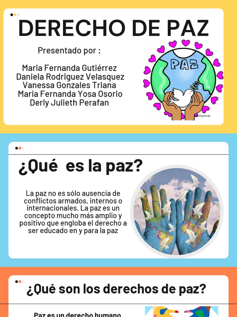 Derechos de Paz - 20230904 - 161843 - 0000 | PDF | Política de colombia
