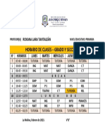 5º BP Horario