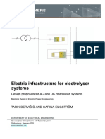 Dervisic - Engström - Electric Infrastructure For Electrolyser Systems