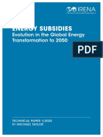 IRENA Energy Subsidies 2020