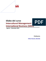 Seccion 03pm Silabo Intercultural Management For International Business 2023-2