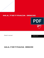 MANUAL USUARIO DUCATI MULTISTRADA 950s 2019