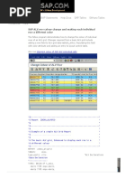 Changing SAP ALV Row Colour