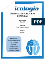 Informe Psicologia