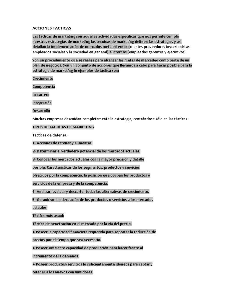 Para Mop Act PDF Marketing Producto (Negocio)