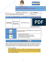 Experiencia #01 "Aprovechando Los Recursos de Mi Localidad"