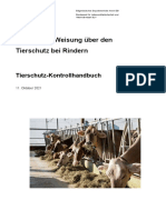 Tierschutz Kontrollhandbuch Rinder