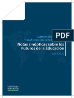 Notas Sinópticas Sobre Los Futuros de La Educación (UNESCO, 2022)