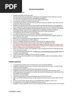 SHL Assessment Guidelines