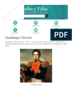 Biografia de Guadalupe Victoria