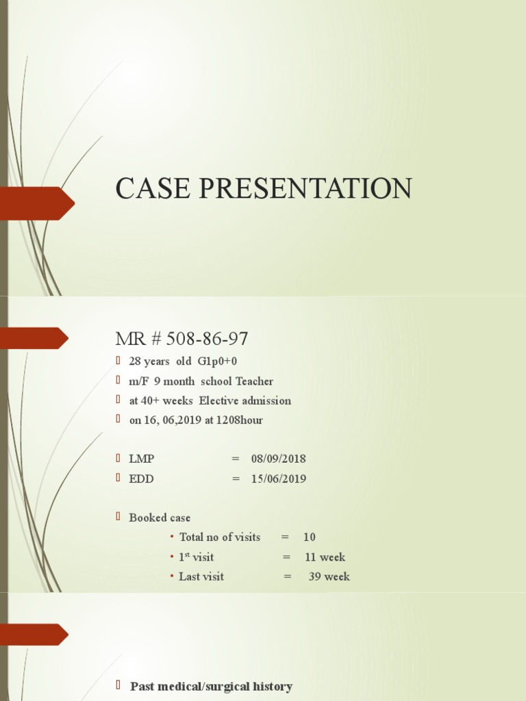 Case DR Erum PPH | PDF