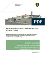 Memoria Descriptiva Replanteo Vial