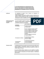 Manual de Procedimientos Administrativos Remuneraciones