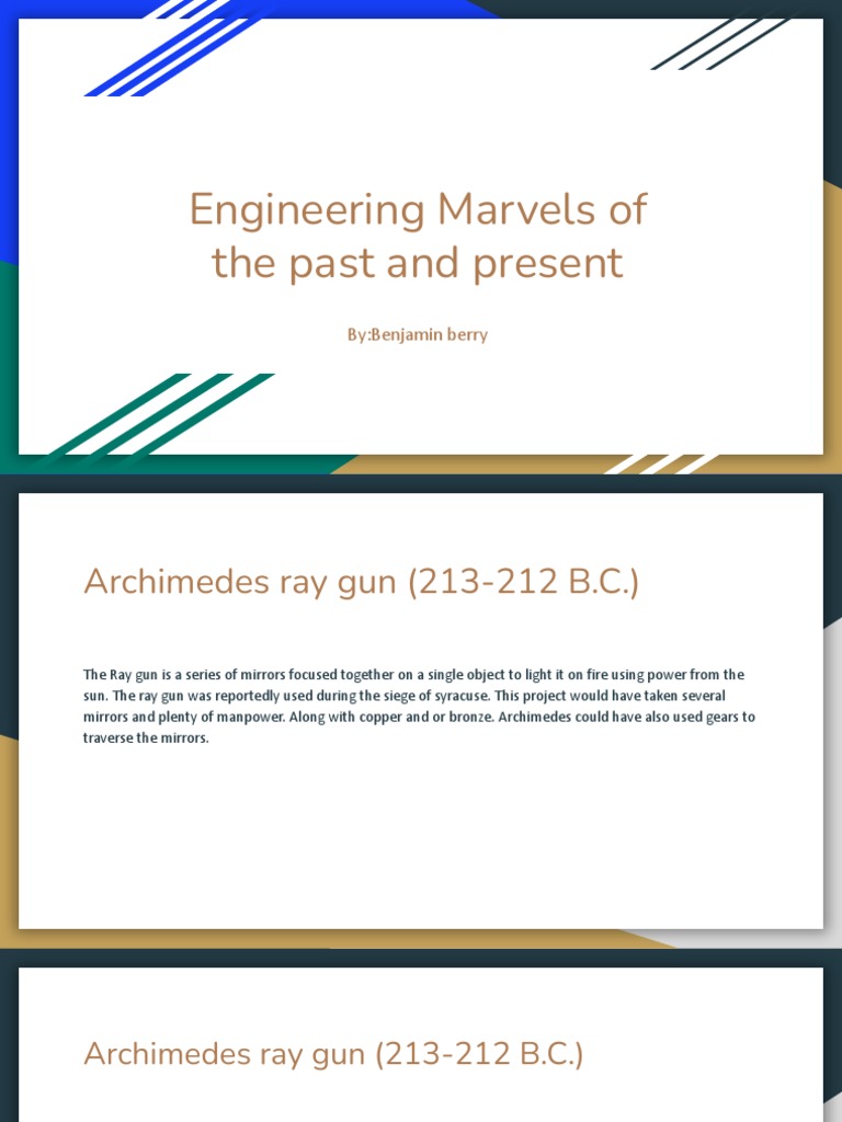 Engineering Marvels of The Past and Present PDF Lockheed Martin F(00)
