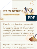 SLIDE: Pré-Modernismo Brasileiro