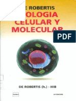 Biologia Celular y Molecular de Robertis 16 Ed