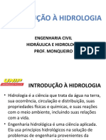 Aula 1 Introducao A Hidrologia