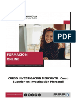 Curso Superior Investigacion Mercantil