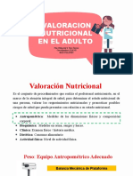 Valoracion Nutricional en El Adulto 2-8-2023