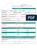 Solicitud Formal de Credito