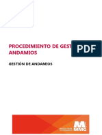 Procedimiento de Gestión de Andamios - 03 - 12 - 2016