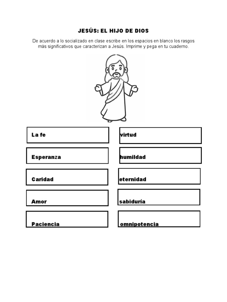 Jesús El Hijo de Dios | PDF